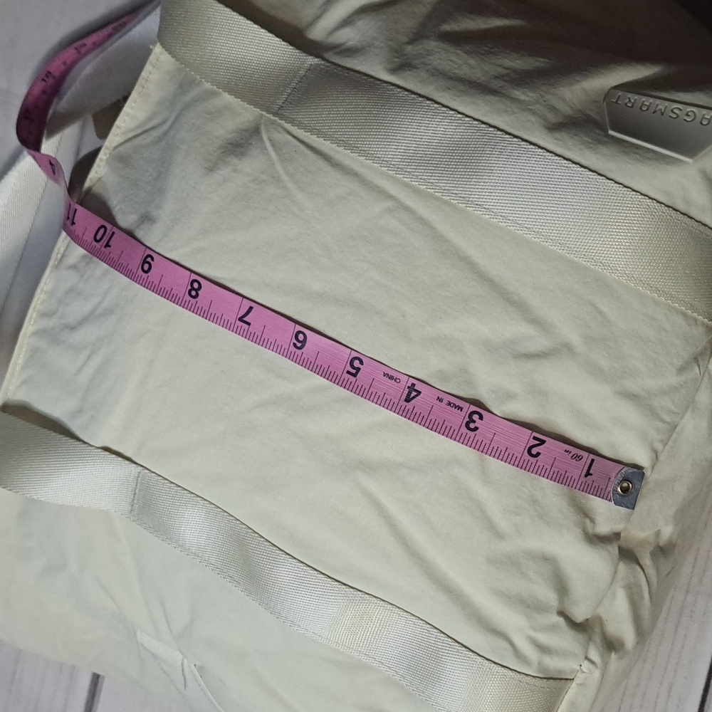 Bagsmart Cream Tote Gym Weekender Travel Bag - Picture 4 of 9